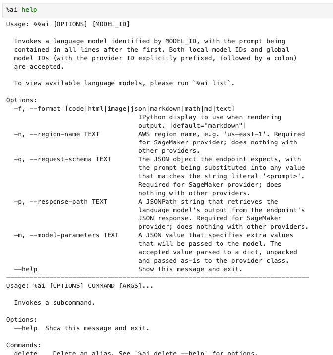 Jupyter AI로 노트북 중심 AI 워크플로우 확장하기