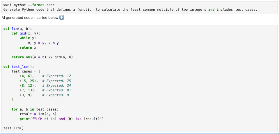Jupyter AI로 노트북 중심 AI 워크플로우 확장하기