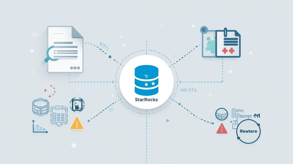 No-ETL Data Pipeline Using StarRocks MViews